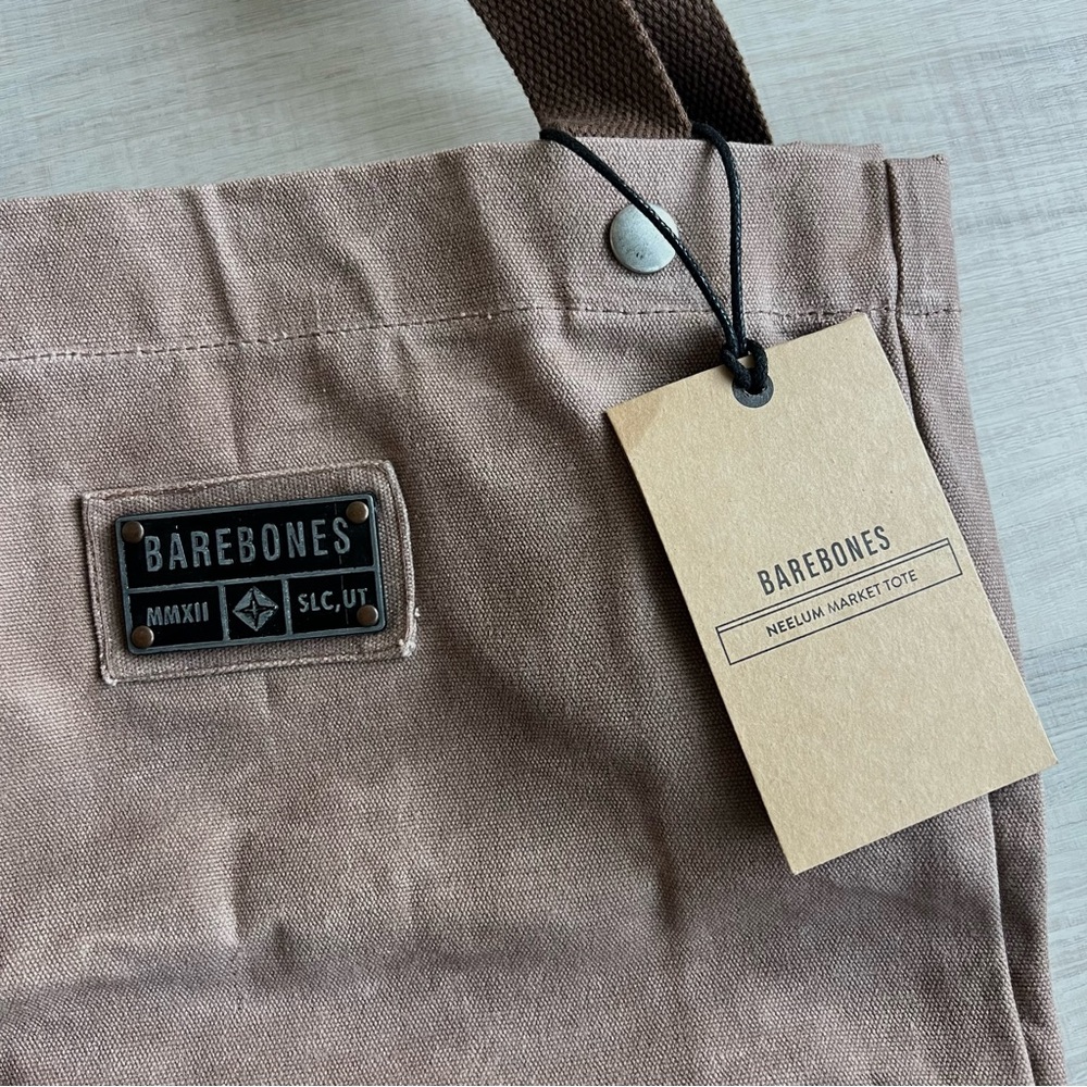 NWT Barebones Neelum Market Tote Bag - Picture 2 of 7